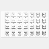 Handelsmarke auf dem Etikett "Eisen auf dem weißen (Blatt)