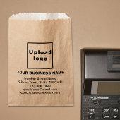 Handelsmarke auf der Brown Paper Bag Geschenktütchen