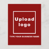 Handelsmarke auf rotem Papier (Rückseite)