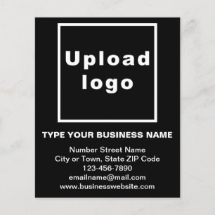 Handelsmarke auf schwarzem Papier