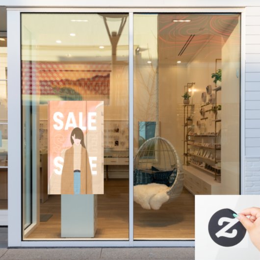 Handelsmarke für Einzelhandel Fensteraufkleber (Schaufenster)