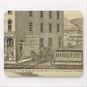 Handelsmaschinenbau CW Seabright Mousepad