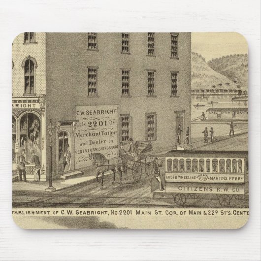 Handelsmaschinenbau CW Seabright Mousepad (Vorne)