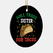 Handelsminister für das Party Tacos Cinco de Mayo Keramik Ornament (Rechts)