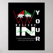 Handelsmotivation | Bullisch | Muster Poster (Vorne)