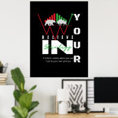 Handelsmotivation | Bullisch | Muster Poster (Heimbüro)