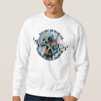 Handelsmotivation | Cyberpunk-Scharfschütze | Fant Sweatshirt