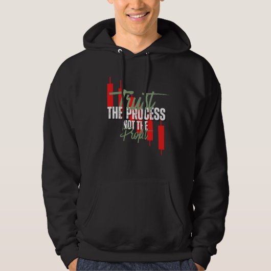 Handelsmotivation | Vertrauen | Selbstdisziplin Hoodie (Vorderseite)