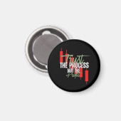 Handelsmotivation | Vertrauen | Selbstdisziplin Magnet (Vorderseite/Rückseite)