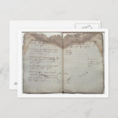 Handelspapiere, Akzeptanzschreiben für den Chan Postkarte (Vorne/Hinten)