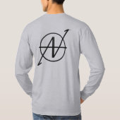 HandelsPlektrum-Kasten-lange Hülse T-Shirt (Rückseite)