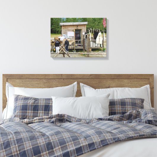 Handelspost Leinwanddruck (Insitu (Schlafzimmer))