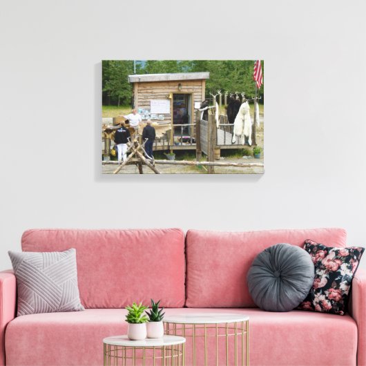 Handelspost Leinwanddruck (Insitu (Wohnzimmer))