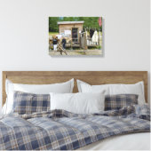 Handelspost Leinwanddruck (Insitu (Schlafzimmer))