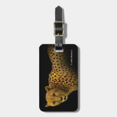 Handelsschauen mit einer prächtigen Geparden Gepäckanhänger (Vorderseite vertikal)