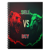 Handelsstrategie: Trader's Daily Notebook Notizblock (Vorderseite)