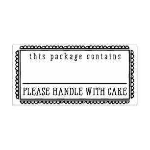 HANDELSVERPACKUNG niedlich enthält dieses Packstüc Gummistempel