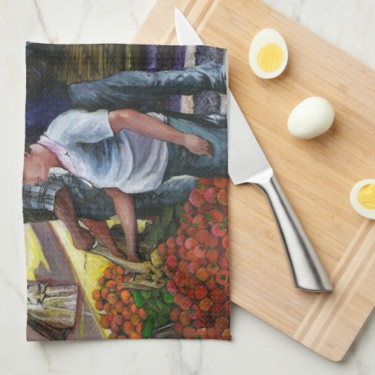 Handelsvertreter, Jerusalem Geschirrtuch (Viertel Falte)