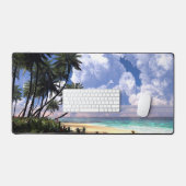 Handelswinden (Tag) Schreibtischunterlage (Tastatur & Maus)