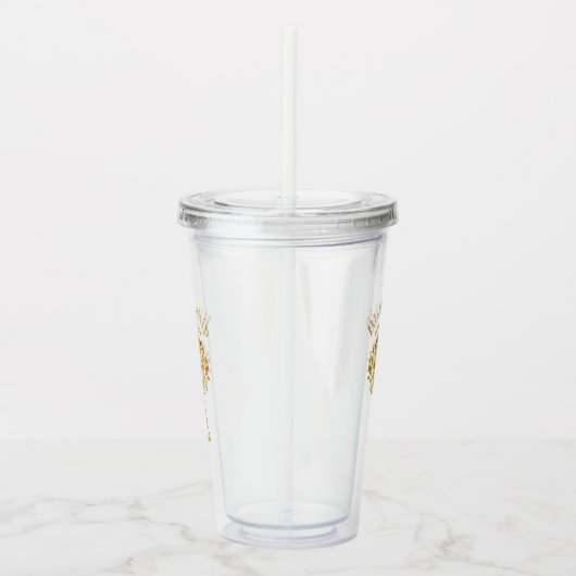 Handelt das Wiedersehen-Party für Blätter der Prod Acryltrinkbecher (Rechts)