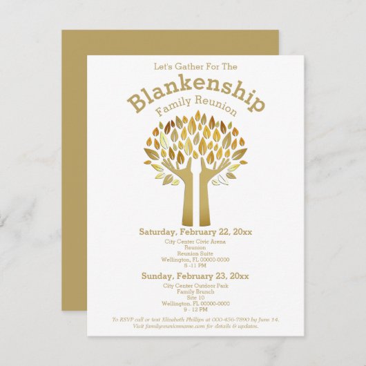 Handelt eine Vorlage für eine Wiedersehen für drei (Vorne/Hinten)