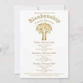 Handelt eine Vorlage für eine Wiedersehen für drei (Vorderseite)