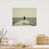 Händeposter halten poster (Küche)