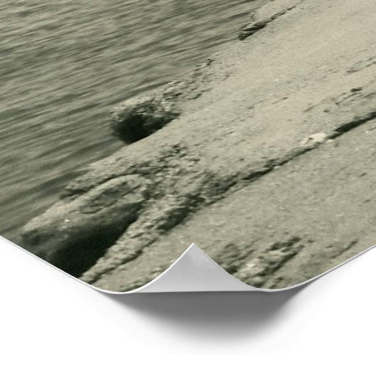 Händeposter halten poster (Ecke)