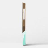 Händeschalten auf den Knopf Wecker-Schlummertaste Case-Mate iPhone Hülle (Rückseite / Links)