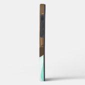 Händeschalten auf den Knopf Wecker-Schlummertaste Case-Mate iPhone Hülle (Rückseite / Links)