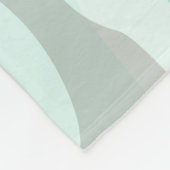 Händeschalten auf den Knopf Wecker-Schlummertaste Fleecedecke (Ecke)