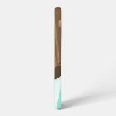 Händeschalten auf den Knopf Wecker-Schlummertaste Samsung Galaxy Hülle (Linke Seite)