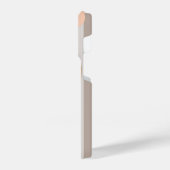 Händeschalten der Frauen auf den Knopf für den Wec iPhone Hülle (Linke Seite)