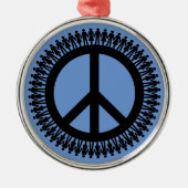 Händeschild Ornament Aus Metall (Vorne)