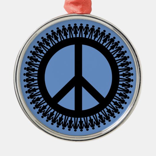 Händeschild Ornament Aus Metall (Vorne)