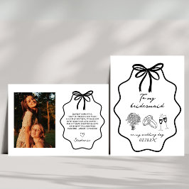 Händeschlitten am Foto meines Hochzeitstages Einladung