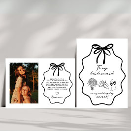 Händeschlitten am Foto meines Hochzeitstages Einladung