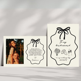 Händeschlitten am Foto meines Hochzeitstages Einladung