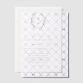 Händeschlittenkraut Pergament Einladungen (Versetzt (Einladung))