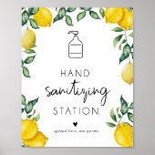 Händewaschanlagen Poster (Vorne)