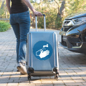 Händezeichnen abwaschen aufkleber (Koffer Insitu)