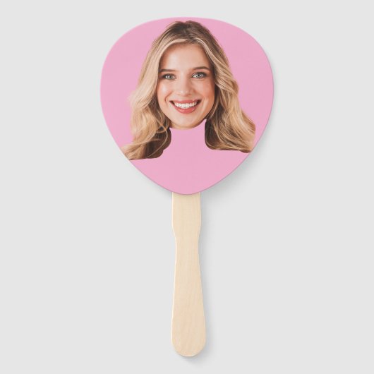 Handfächer für benutzerdefinierte Gesichtshaut | F (Vorderseite)