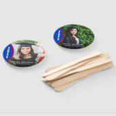 Handfächer für Foto mit benutzerdefinierten Rot- u (Non-assembled)