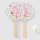 Handfächer für Landtiere (Vorne und Hinten)