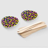 Handfächer mit lustigem Design pro Set von 10 (Non-assembled)