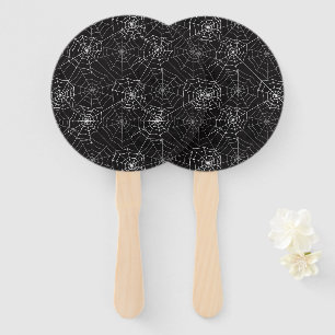 Handfan des Halloween-Spinnen-Netz-Muster-  Fächer