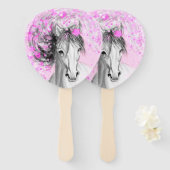Handfan Fächer (Vorne und Hinten)