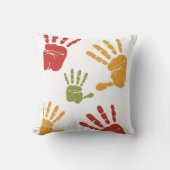 Handfarbe Kissen (Vorderseite)