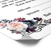 Handfastet Certificate Poster - Fantasy Owls (Ecke)