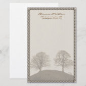 Handfasting Briefpapier (Vorne/Hinten)